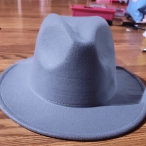 Stylish Gray Fedora Hat